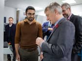 The new agreement was celebrated during a visit to the MDMC by Business Minister Ivan McKee. Picture: contributed.