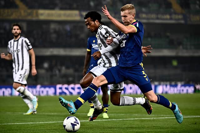 Josh Doig has impressed for Hellas Verona since moving from Hibs.