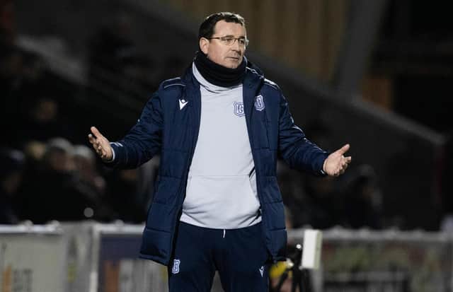 It just wasn't Dundee manager Gary Bowyer's day in Paisley.