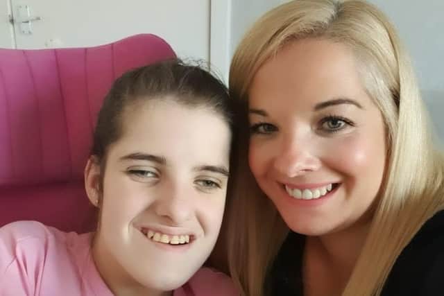 Katie Steel and her mother, Clare.