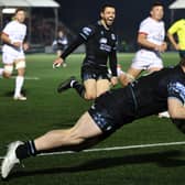 Johnny Matthews was once again in excellent try-scoring form for Glasgow Warriors.