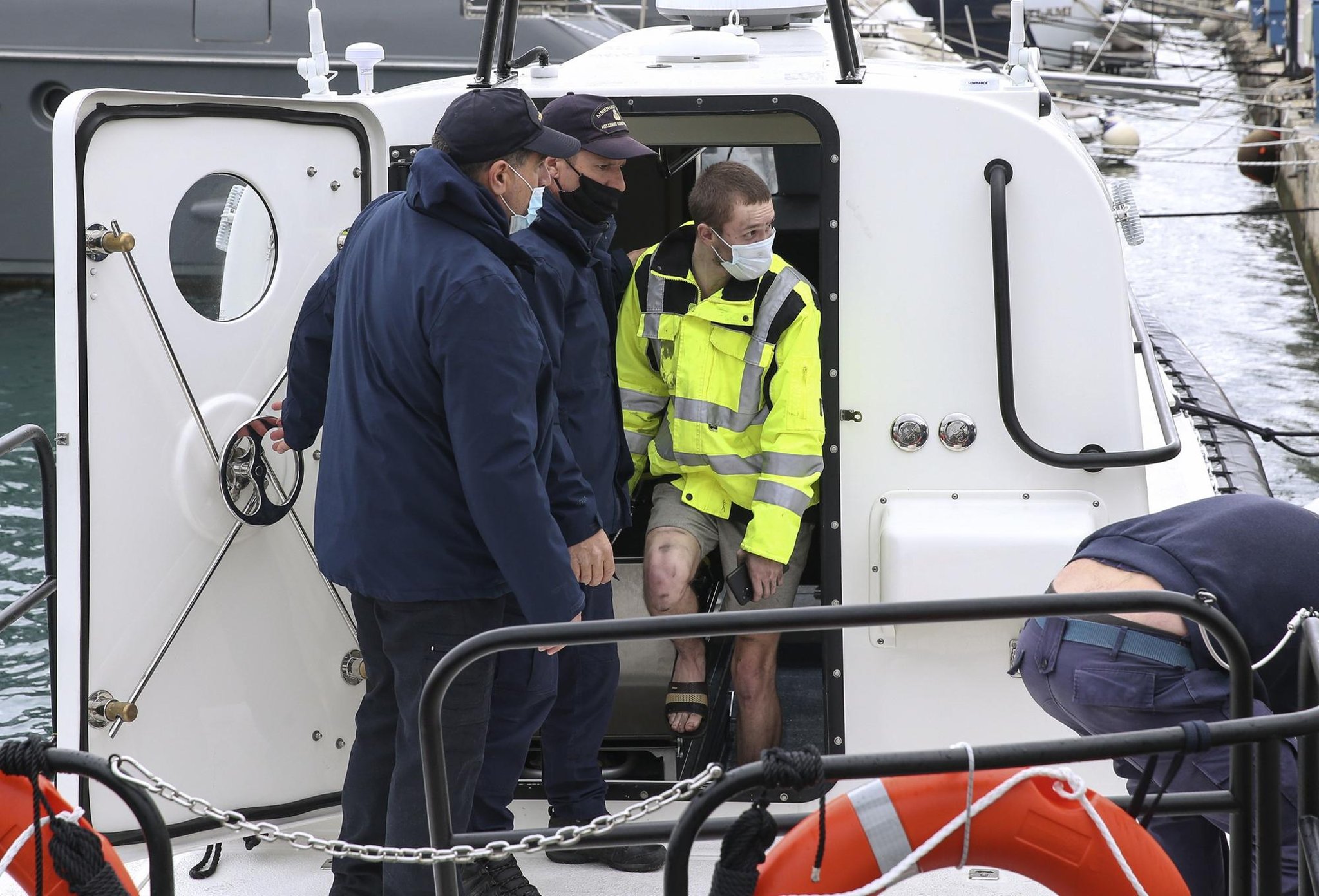 Euroferry Olympia: Survivor found in burning Greek ferry which has been on fire since Friday