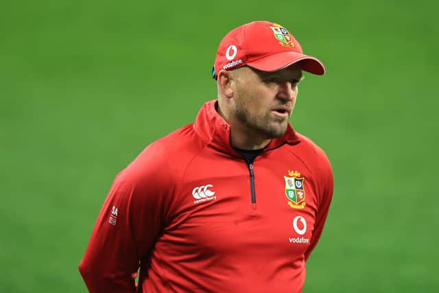 Gregor Townsend rejoined the British and Irish Lions squad ahead of the match against South Africa A on Wednesday. Picture: David Rogers/Getty Images