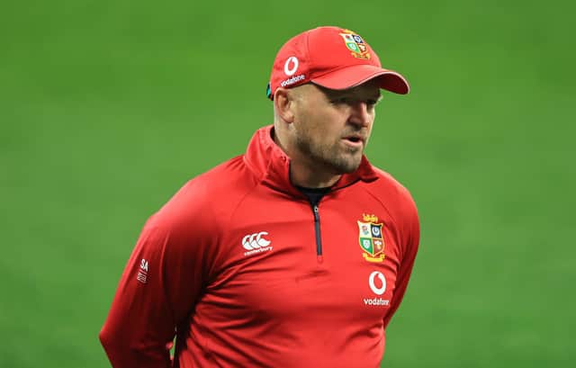 Gregor Townsend rejoined the British and Irish Lions squad ahead of the match against South Africa A on Wednesday. Picture: David Rogers/Getty Images