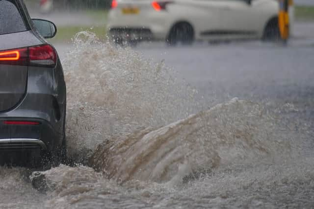 Heavy rain is due across large parts of the country on Saturday. Peter Byrne/PA Wire