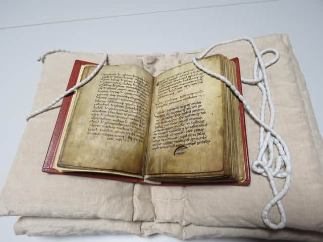 The Book of Deer is heading home to the North East next summer following a long community-led campaign to re-connect the 1,000-year-old manuscript with its origins. PIC: Contributed.