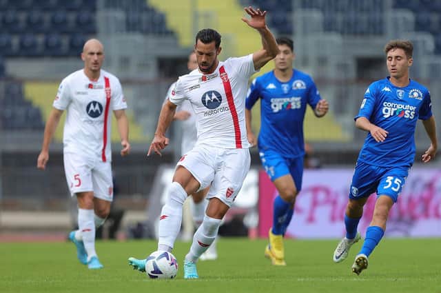 Arsenal defender Pablo Mari in action for Monza this season.