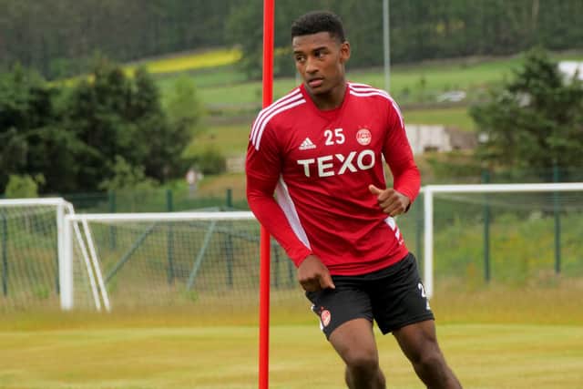 Jayden Richardson has signed a three-year deal with Aberdeen. Picture: Aberdeen FC