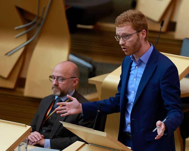 Scottish Greens co-leader Ross Greer has promised a new railcard for millennials paid for by wealthy flyers (Picture: Jeff J Mitchell/Getty Images)