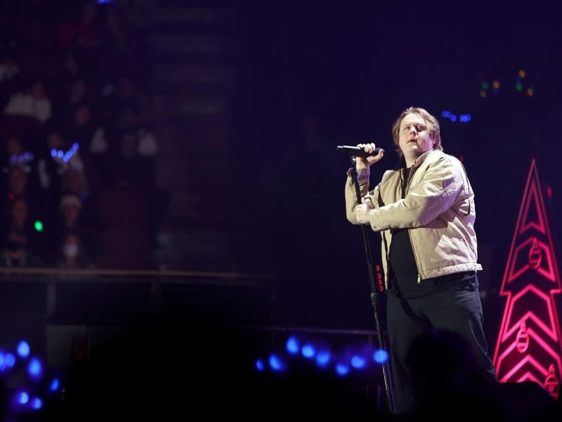 Not everyone has a Doctor Who in the family - though Lewis does. Peter is his dad’s second cousin, which prompted Lewis to bring in the former Doctor to star in the music video for hit smash hit 'Someone You Loved'.