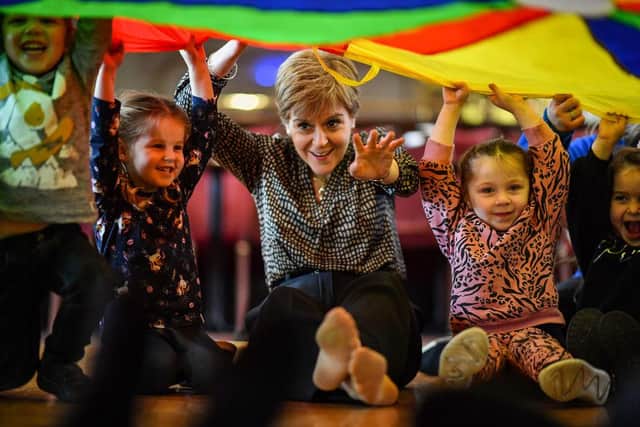 In a report published today, the Joseph Rowntree Foundation warned that without increasing the weekly payment to £20 per family, there was no “credible” way for the Scottish Government to meet its goal of having just 18 per cent of children living in relative poverty by the end of 2024. (Photo by Jeff J Mitchell/Getty Images)