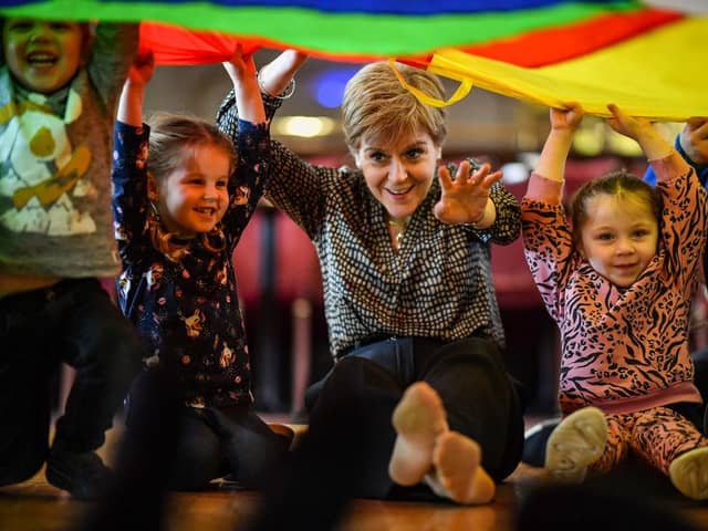 In a report published today, the Joseph Rowntree Foundation warned that without increasing the weekly payment to £20 per family, there was no “credible” way for the Scottish Government to meet its goal of having just 18 per cent of children living in relative poverty by the end of 2024.  (Photo by Jeff J Mitchell/Getty Images)