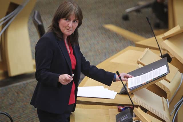 Social Care Minister Maree Todd. Image: Fraser Bremner.