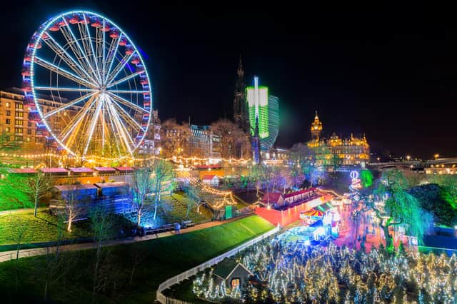 Edinburgh's winter festivals are planned to go ahead in a scale-back form this year. Picture: Fraser Cameron
