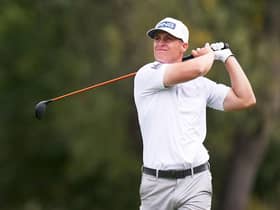 Calum Hill in action during the Open de Espana at Club de Campo Villa de Madrid in mid-October - the last time he was able to complete four rounds. Picture: Mateo Villalba/Quality Sport Images/Getty Images.