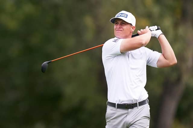 Calum Hill in action during the Open de Espana at Club de Campo Villa de Madrid in mid-October - the last time he was able to complete four rounds. Picture: Mateo Villalba/Quality Sport Images/Getty Images.