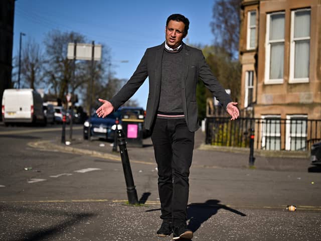 Amid the back and forth over independence between Nicola Sturgeon and Douglas Ross, new Scottish Labour leader Anas Sarwar is starting to look like the reasonable one in the middle (Picture: Jeff J Mitchell/Getty Images)