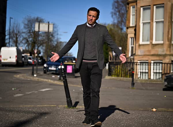 Amid the back and forth over independence between Nicola Sturgeon and Douglas Ross, new Scottish Labour leader Anas Sarwar is starting to look like the reasonable one in the middle (Picture: Jeff J Mitchell/Getty Images)