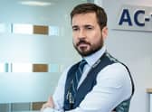 Martin Compston, pictured in his role at DC Steve Arnott in Line of Duty, will play the lead in new ITV thriller Our House. Picture: BBC