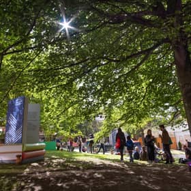 The Edinburgh International Book Festival has been staged at Edinburgh College of Art in recent years.