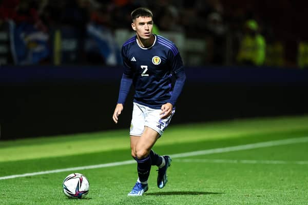 Max Johnston has moved up from the Scotland Under-21 set-up into the main squad.