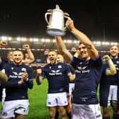 Scotland defeated England to retain the Calcutta Cup.  (Photo by Craig Williamson / SNS Group)