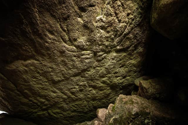 Kilmartin Glen where the rock art carving representing a deer was found. Picture: Historic Environment Scotland