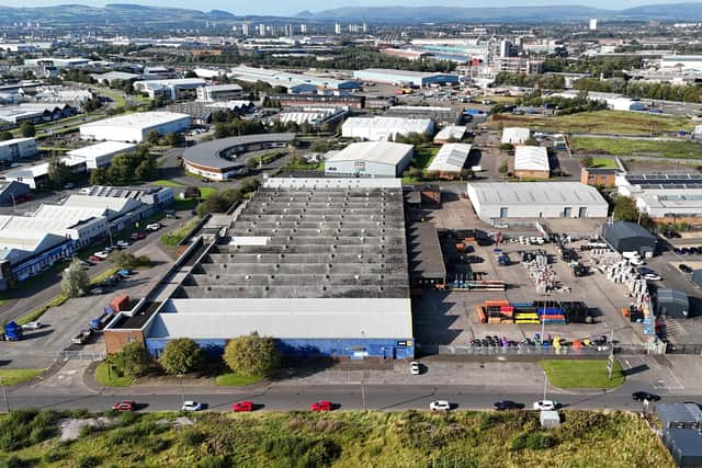 The site on Carnegie Road at Hillington Park, Glasgow, was formerly occupied by a Jewson depot and is set to be transformed, subject to planning, into a new-build industrial development.
