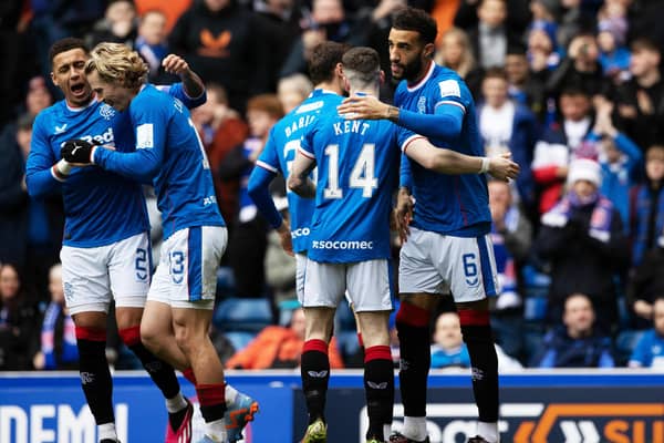 Connor Goldson and Ryan Kent should be available for Rangers in the Scottish Cup semi-final clash with Celtic. (Photo by Craig Williamson / SNS Group)