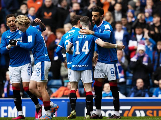 Connor Goldson and Ryan Kent should be available for Rangers in the Scottish Cup semi-final clash with Celtic. (Photo by Craig Williamson / SNS Group)
