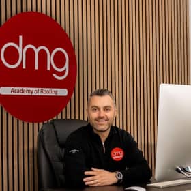 Darren McGhee is looking forward to teaching secondary school pupils about the skills required to become a roofer.