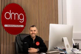 Darren McGhee is looking forward to teaching secondary school pupils about the skills required to become a roofer.