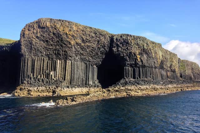 The Isle of Staffa has experienced a significant rise in visitor numbers with "urgent" upgrade works, which will include the creation of a new staircase, now required. PIC: Rosa Menkman/CC/Flickr