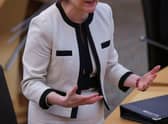 Nicola Sturgeon has denied the allegations made by David Davis MP.