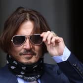 Actor Johnny Depp pictured during the High Court case in London