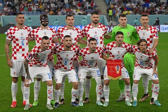 Borna Barisic and Josip Juranovic were part of the Croatia squad which reached the World Cup semi-final (Photo by OZAN KOSE/AFP via Getty Images)