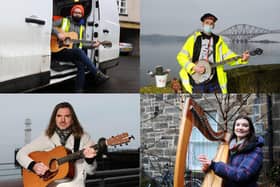 Some of Edinburgh's best local musicians doing what they can to keep their music alive during Covid-19 pictures: Michael Gillen/JPI Media