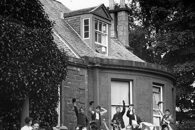 A training farm for British Home Children. The homes provided cheap labour for rural Canada, with boys typically sent to farms and girls taking up positions as domestic servants. PIC: Home Children Canada.