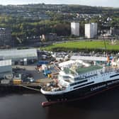 Years late and massively over budget, two ferries being built for CalMac are still not ready (Picture: John Devlin)