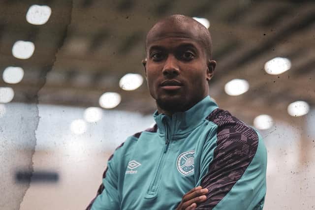 Gervane Kastaneer has joined Hearts on loan from Coventry. Pic: Heart of Midlothian FC