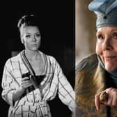 Diana Rigg is known for her performances in On Her Majesty's Secret Service, The Avengers and Game of Thrones