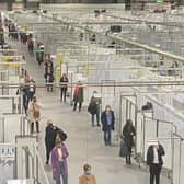 One of Scotland’s makeshift coronavirus field hospitals is set to vaccinate more than 5,000 people in a single day.