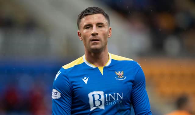 Michael O'Halloran is feeling confident ahead of St Johnstone's Europa Conference League play-off 2nd leg against LASK. (Photo by Craig Foy / SNS Group)