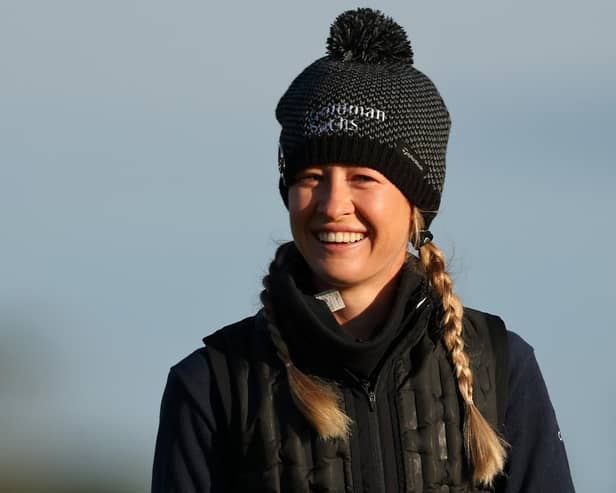 World No 1 Nelly Korda pictured ahead of the AIG Women's Open at St Andrews. Picture: Michael Reaves/Getty Images.