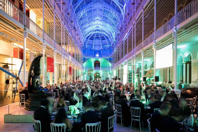 The event was held at the National Museum of Scotland