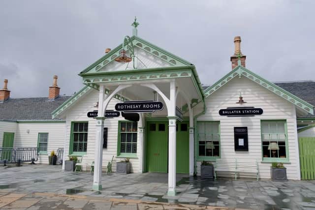 Rothesay Rooms, which is run by The Prince’s Foundation, is reopening to the public in its new home of Ballater station.
