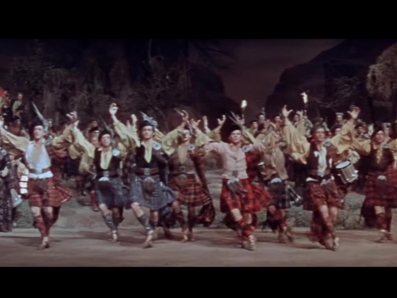 Brigadoon is a classic fifties musical which features an American tourist who gets lost during a hunting trip in Scotland but this leads him to find an enchanted village that only appears every one hundred years.