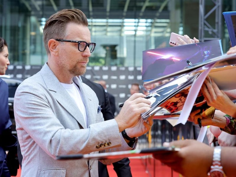 Perth born actor Ewan McGregor is best known for his roles in Star Wars and Trainspotting and has a reported net worth of $25 million.