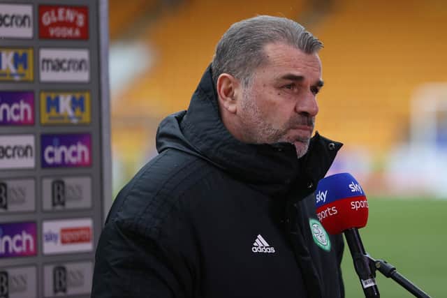 Celtic manager Ange Postecoglou's immersion in his job will remain total even during shutdown and that is the way he wants it. (Photo by Craig Williamson / SNS Group)