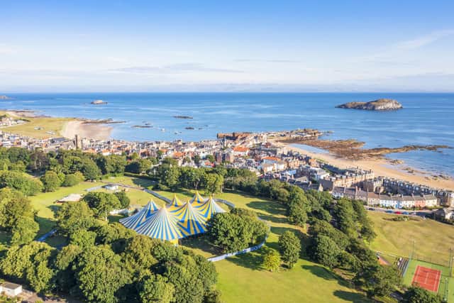The Fringe By The Sea festival is staged in North Berwick, in East Lothian, every August. Image: Scott Masterton